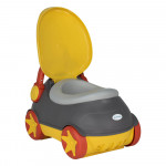 Η φωτογραφία δείχνει Το νέο παιδικό γιο-γιο Car της Bebe Stars βοηθάει στην εκπαίδευση του παιδιού σας για την μετάβαση από την πάνα, στη χρήση της τουαλέτας με ένα μοναδικό και διασκεδαστικό τρόπο.