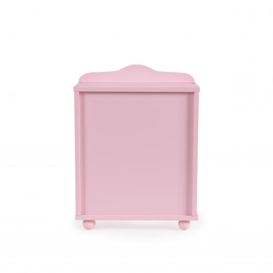 Παιχνίδι ξύλινη ντουλάπα για κούκλες με 3 κρεμάστρες.