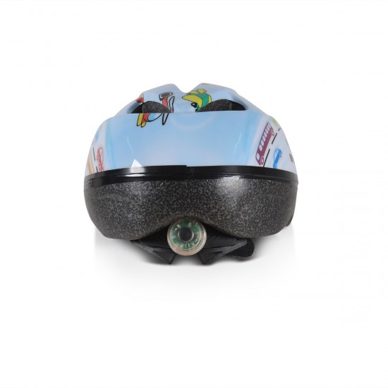 Κράνος ποδηλάτου με 8 αεραγωγούςΒάρος: 210gΑσφάλεια κεφαλής με LEDΡυθμιζόμενο μέγεθος 48-54 cmΑφαιρούμενη επένδυσηΤεχνολογία Out-moldΥλικό: EPS + PVC Κέλυφος