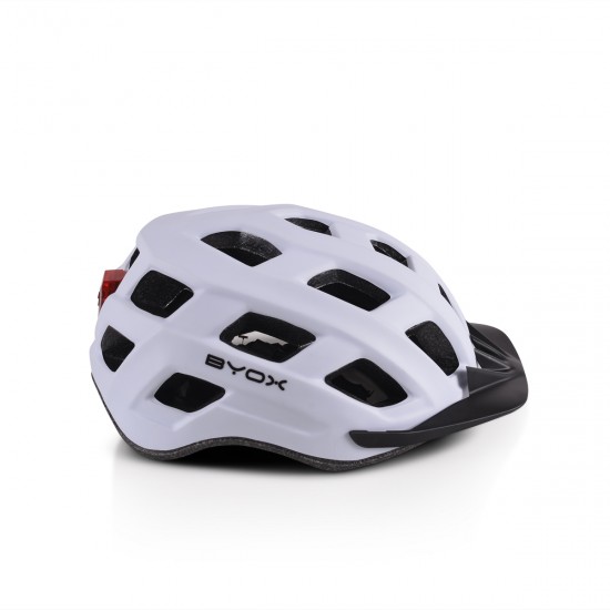 Κράνος ποδηλάτου με 20 αεραγωγούςΒάρος: 270gΑσφάλεια κεφαλής με LEDΡυθμιζόμενο μέγεθος 58-62 cmΑφαιρούμενη επένδυσηΤεχνολογία Out-moldΥλικό: EPS + PVC Κέλυφος