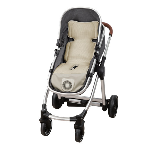BEBE STARS ΚΑΛΥΜΜΑ ΑΝΤΙΙΔΡΩΤΙΚΟ ΜΕ ΕΝΣΩΜΑΤΩΜΕΝΟ ΑΝΕΜΙΣΤΗΡΑΚΙ AERO BEIGE 80-251