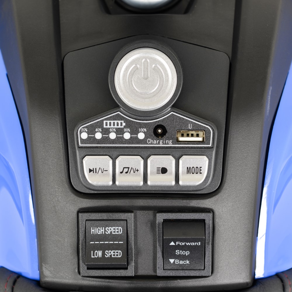 Ηλεκτροκίνητη παιδική γουρούνα από την εταιρία MoniΚατάλληλο για παιδιά ηλικίας άνω των 3 ετών με μέγιστο βάρος 30 κιλάΜπαταρία - 1x12V/7Ah4 μοτέρ 4x35WΜε τροχούς EVA και 2 ταχύτητεςΜε διακόπτη για να κινείται προς τα μπροστά και προς τα πίσωΜε μουσικές λειτουργίεςΜε θύρες MP3/USBΜε μπροστινά φώταΒά