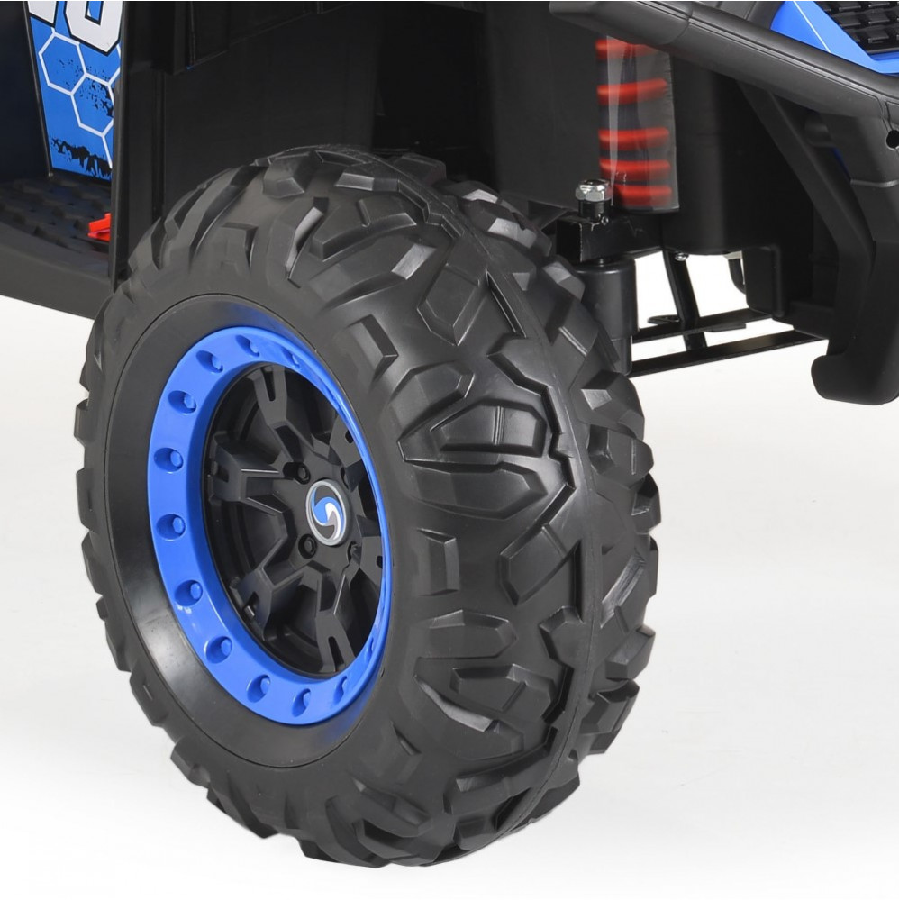 Ηλεκτροκίνητη παιδική γουρούνα από την εταιρία MoniΚατάλληλο για παιδιά ηλικίας άνω των 3 ετών με μέγιστο βάρος 30 κιλάΜπαταρία - 1x12V/7Ah4 μοτέρ 4x35WΜε τροχούς EVA και 2 ταχύτητεςΜε διακόπτη για να κινείται προς τα μπροστά και προς τα πίσωΜε μουσικές λειτουργίεςΜε θύρες MP3/USBΜε μπροστινά φώταΒά