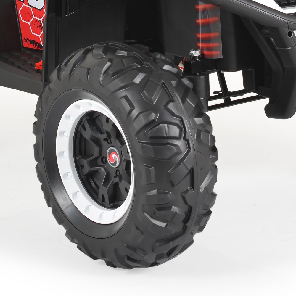 Ηλεκτροκίνητη παιδική γουρούνα από την εταιρία MoniΚατάλληλο για παιδιά ηλικίας άνω των 3 ετών με μέγιστο βάρος 30 κιλάΜπαταρία - 1x12V/7Ah4 μοτέρ 4x35WΜε τροχούς EVA και 2 ταχύτητεςΜε διακόπτη για να κινείται προς τα μπροστά και προς τα πίσωΜε μουσικές λειτουργίεςΜε θύρες MP3/USBΜε μπροστινά φώταΒά