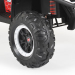 Ηλεκτροκίνητη παιδική γουρούνα από την εταιρία MoniΚατάλληλο για παιδιά ηλικίας άνω των 3 ετών με μέγιστο βάρος 30 κιλάΜπαταρία - 1x12V/7Ah4 μοτέρ 4x35WΜε τροχούς EVA και 2 ταχύτητεςΜε διακόπτη για να κινείται προς τα μπροστά και προς τα πίσωΜε μουσικές λειτουργίεςΜε θύρες MP3/USBΜε μπροστινά φώταΒά