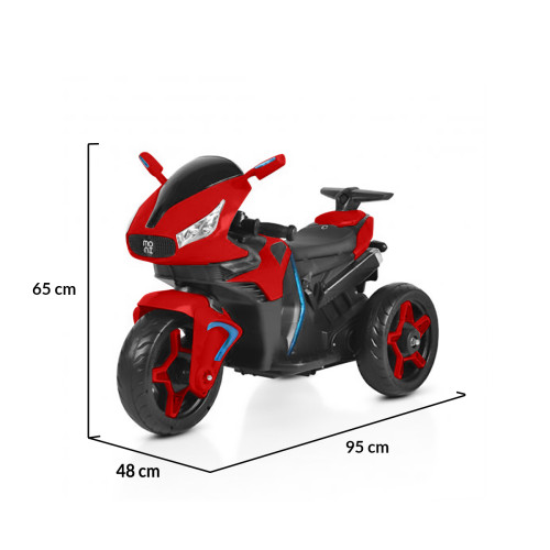 ΗΛΕΚΤΡΟΚΙΝΗΤΗ ΜΗΧΑΝΗ MONI CANGAROO BO MOTOR SHADOW RED 3800146213534