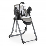 Το πολυλειτουργικό μοντέλο Nirvana 2in1 μετατρέπεται εύκολα από παιδική κούνια σε παιδικό καρεκλάκι φαγητού.