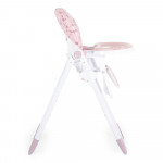 Καρέκλα φαγητού COCOMERO της εταιρείας Moni TradeΔιαθέτει 5 ρυθμίσεις ύψους και 3 θέσεις ανάκλισης για την πλάτη, εξασφαλίζοντας άνεση κατά τη διάρκεια του γεύματος.