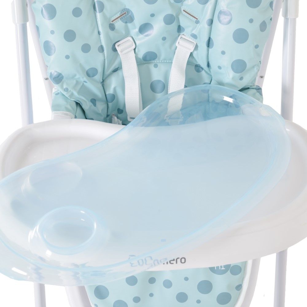 Η φωτογραφία δείχνει Καρέκλα φαγητού COCOMERO της εταιρείας Moni TradeΔιαθέτει 5 ρυθμίσεις ύψους και 3 θέσεις ανάκλισης για την πλάτη, εξασφαλίζοντας άνεση κατά τη διάρκεια του γεύματος.