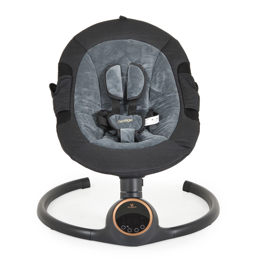 Η παιδική κούνια Prestige έχει κομψό και καθαρό σχεδιασμό, κατάλληλη για κάθε εσωτερικό χώρο.