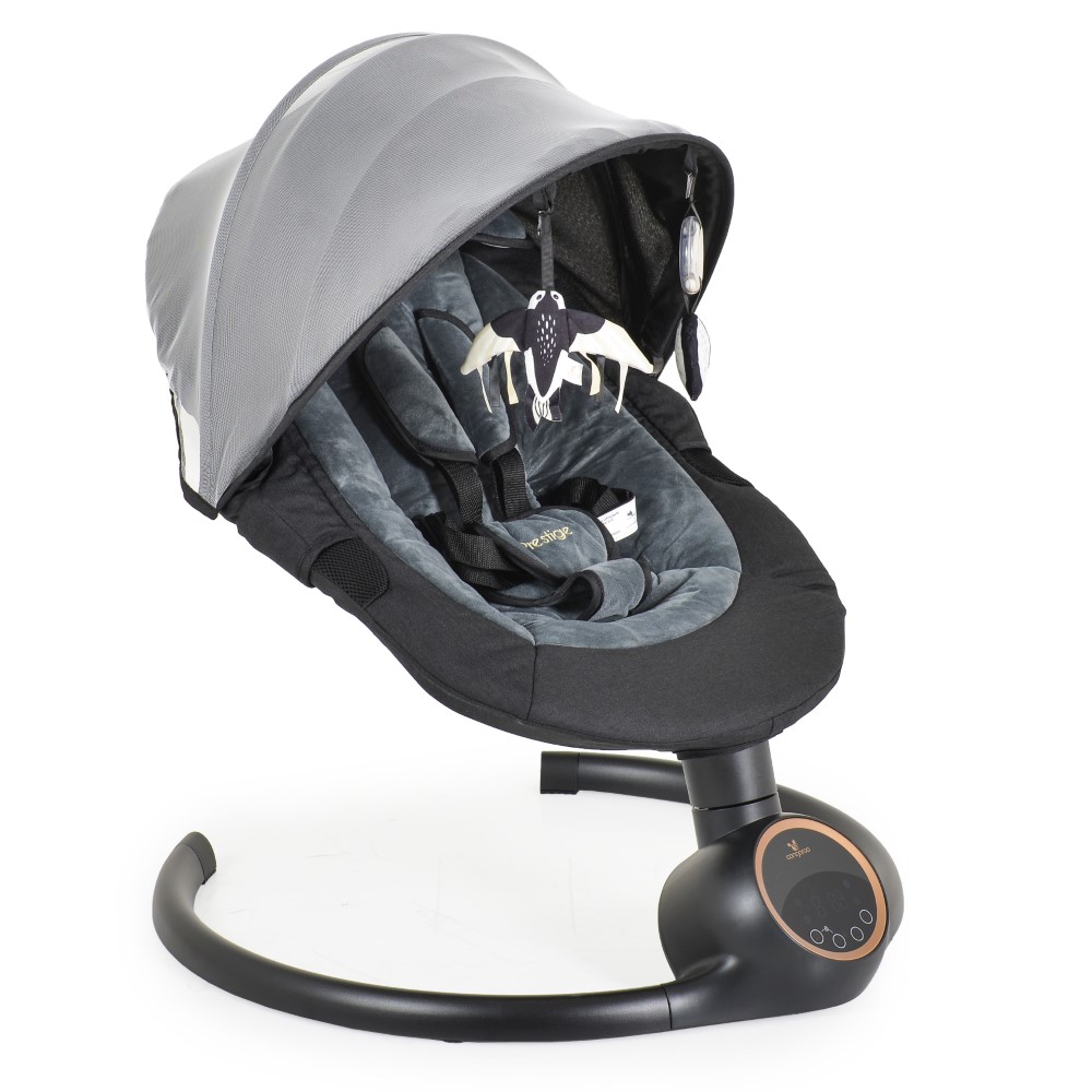 Η παιδική κούνια Prestige έχει κομψό και καθαρό σχεδιασμό, κατάλληλη για κάθε εσωτερικό χώρο.