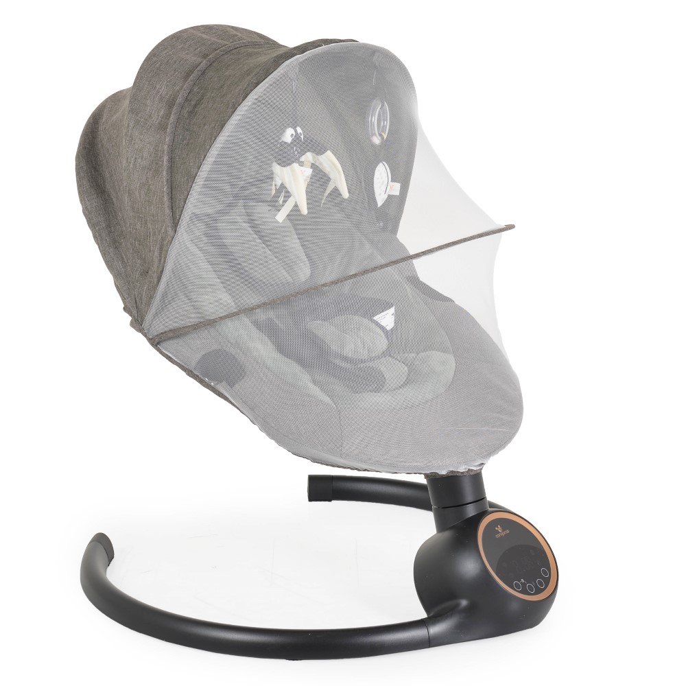 Η παιδική κούνια Prestige έχει κομψό και καθαρό σχεδιασμό, κατάλληλη για κάθε εσωτερικό χώρο.