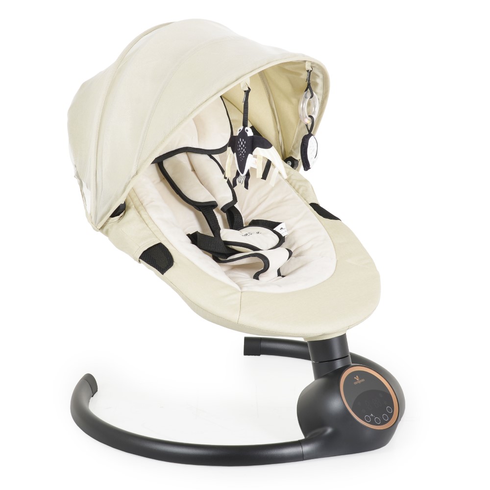 Η παιδική κούνια Prestige έχει κομψό και καθαρό σχεδιασμό, κατάλληλη για κάθε εσωτερικό χώρο.