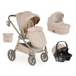 Η φωτογραφία δείχνει Πολυλειτουργικό καρότσι μωρού, κατάλληλο από τη γέννηση έως 22 κιλά.