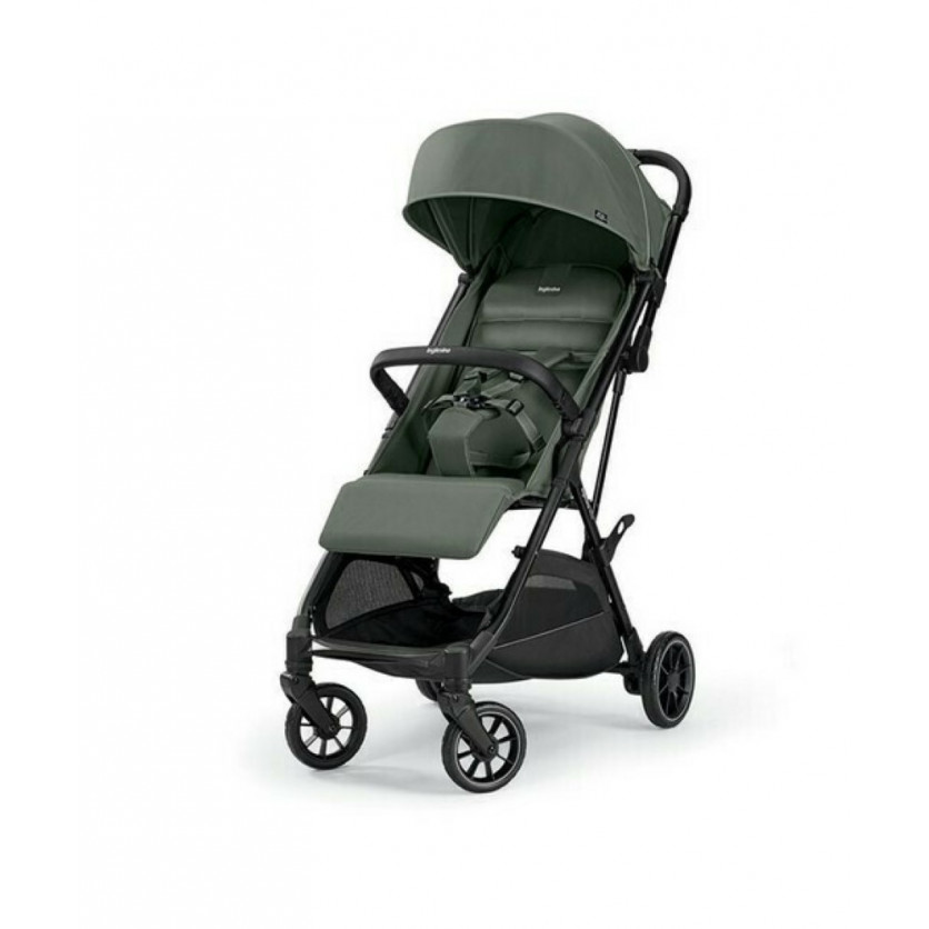 Η φωτογραφία δείχνει Το καρότσι που διπλώνει μόνο του, με ένα άγγιγμα.