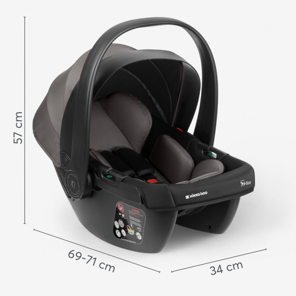 Η φωτογραφία δείχνει Παρουσιάζουμε το καρότσι MODENA, ένα ολοκληρωμένο σύστημα ταξιδιού 3 σε 1 που έχει σχεδιαστεί για να μεγαλώνει μαζί με το παιδί σας από τη γέννηση έως και 22 κιλά.