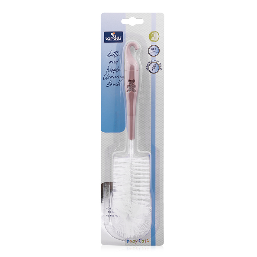 Η φωτογραφία δείχνει LORELLI ΒΟΥΡΤΣΑ ΚΑΘΑΡΙΣΜΟΥ ΓΙΑ ΜΠΙΜΠΕΡΟ&nbsp;Επιτρέπει το σχολαστικό πλύσιμο όλων των τύπων μπουκαλιών και θηλών.