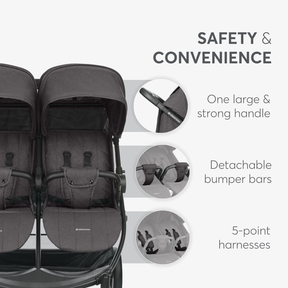 Η φωτογραφία δείχνει Κατάλληλο έως 15 κιλά ανά παιδί.