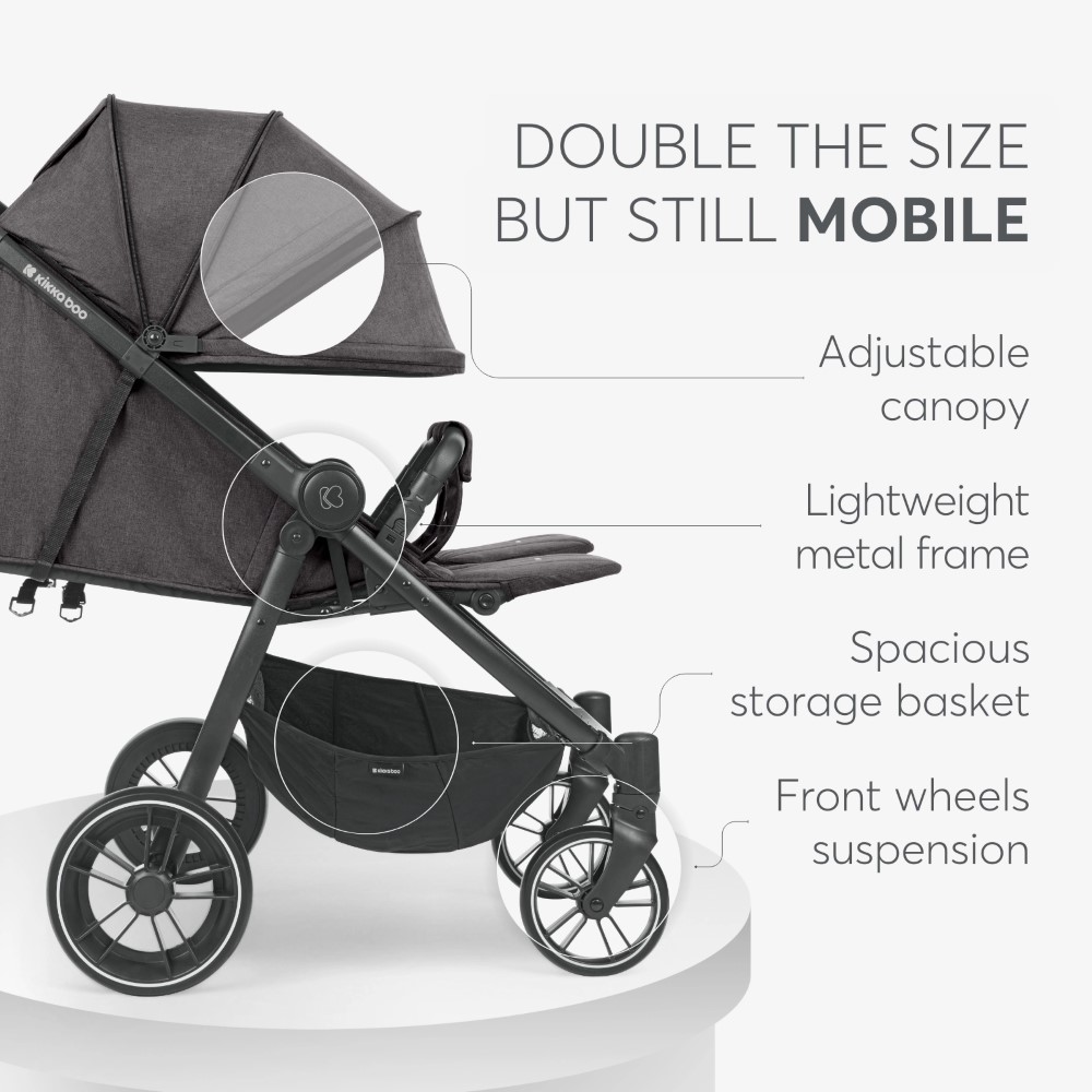 Η φωτογραφία δείχνει Κατάλληλο έως 15 κιλά ανά παιδί.