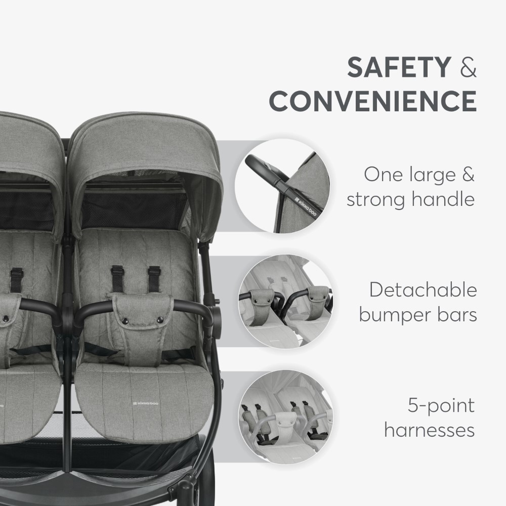 Η φωτογραφία δείχνει Κατάλληλο έως 15 κιλά ανά παιδί.