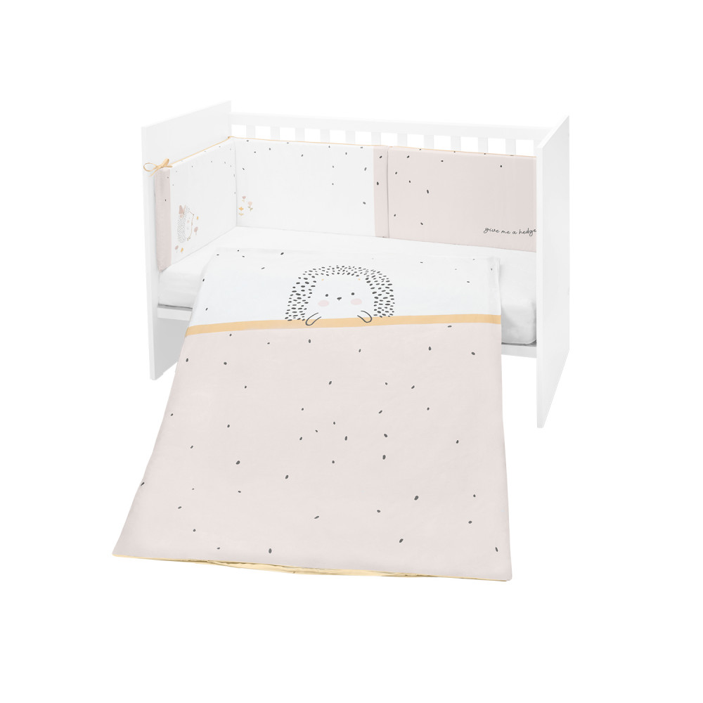 Kikka Boo σετ προίκας κρεβατιού κατασκευασμένο από βαμβάκι υψηλής ποιότητας 100% ranforce.