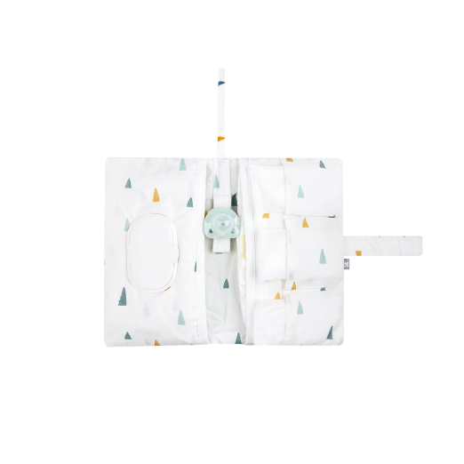 Η φωτογραφία δείχνει KIKKA BOO&nbsp;ΥΦΑΣΜΑΤΙΝΗ ΘΗΚΗ ΓΙΑ ΠΑΝΑ ΚΑΙ ΜΩΡΟΜΑΝΤΗΛΑ&nbsp;Υποδοχή πάνας κατασκευασμένη από 100% βαμβακερό υλικό.