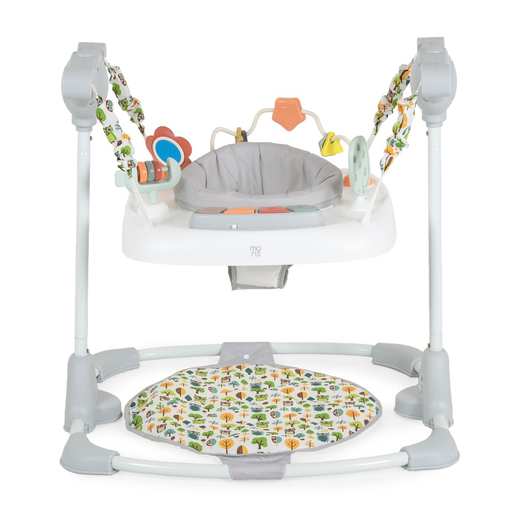 Κατάλληλο για παιδιά ηλικίας άνω των 6 μηνών με μέγιστο βάρος 12 κιλά, το Hop bouncer είναι τέλειο τόσο για διασκέδαση όσο και για ανάπτυξη.