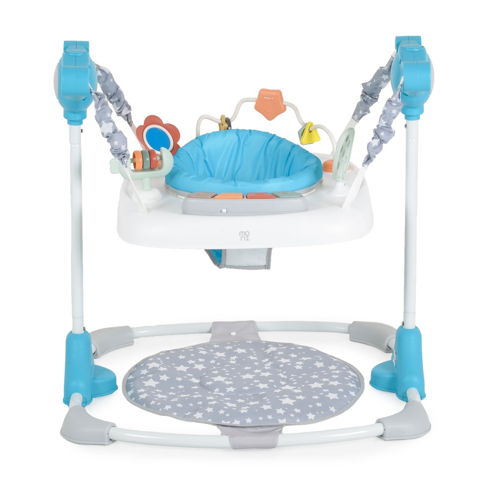 Η φωτογραφία δείχνει Κατάλληλο για παιδιά ηλικίας άνω των 6 μηνών με μέγιστο βάρος 12 κιλά, το Hop bouncer είναι τέλειο τόσο για διασκέδαση όσο και για ανάπτυξη.