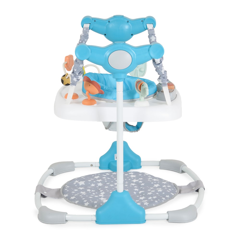 Η φωτογραφία δείχνει Κατάλληλο για παιδιά ηλικίας άνω των 6 μηνών με μέγιστο βάρος 12 κιλά, το Hop bouncer είναι τέλειο τόσο για διασκέδαση όσο και για ανάπτυξη.