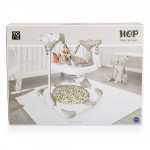 Η φωτογραφία δείχνει Κατάλληλο για παιδιά ηλικίας άνω των 6 μηνών με μέγιστο βάρος 12 κιλά, το Hop bouncer είναι τέλειο τόσο για διασκέδαση όσο και για ανάπτυξη.