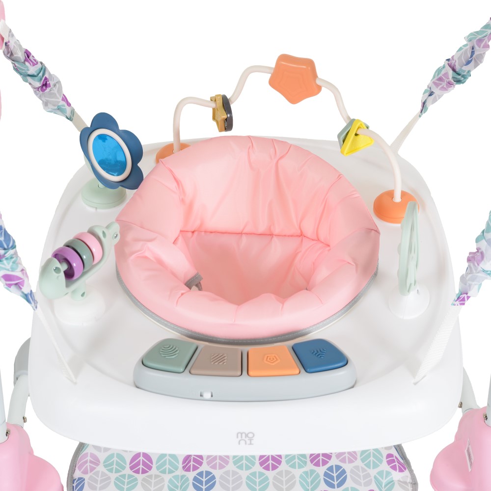 Η φωτογραφία δείχνει Κατάλληλο για παιδιά ηλικίας άνω των 6 μηνών με μέγιστο βάρος 12 κιλά, το Hop bouncer είναι τέλειο τόσο για διασκέδαση όσο και για ανάπτυξη.