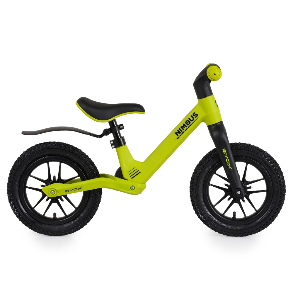 Η φωτογραφία δείχνει Nimbus Balance Bike by Byox – Άνεση, στυλ και αυτοπεποίθηση για τις πρώτες περιπέτειες!Ειδικά σχεδιασμένο για νεαρούς εξερευνητές ηλικίας&nbsp;3 ετών και άνω, το ποδήλατο ισορροπίας Nimbus είναι ο τέλειος τρόπος για να αναπτύξει το παιδί σας ισορροπία, συντονισμό και αυτοπεποίθη