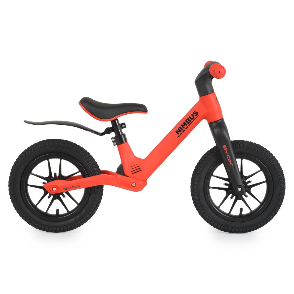 Η φωτογραφία δείχνει Nimbus Balance Bike by Byox – Άνεση, στυλ και αυτοπεποίθηση για τις πρώτες περιπέτειες!Ειδικά σχεδιασμένο για νεαρούς εξερευνητές ηλικίας&nbsp;3 ετών και άνω, το ποδήλατο ισορροπίας Nimbus είναι ο τέλειος τρόπος για να αναπτύξει το παιδί σας ισορροπία, συντονισμό και αυτοπεποίθη