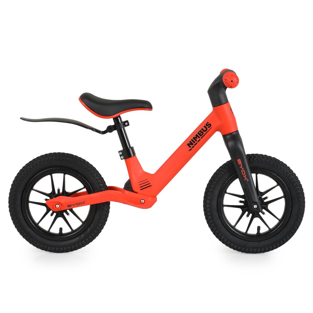 Η φωτογραφία δείχνει Nimbus Balance Bike by Byox – Άνεση, στυλ και αυτοπεποίθηση για τις πρώτες περιπέτειες!Ειδικά σχεδιασμένο για νεαρούς εξερευνητές ηλικίας&nbsp;3 ετών και άνω, το ποδήλατο ισορροπίας Nimbus είναι ο τέλειος τρόπος για να αναπτύξει το παιδί σας ισορροπία, συντονισμό και αυτοπεποίθη