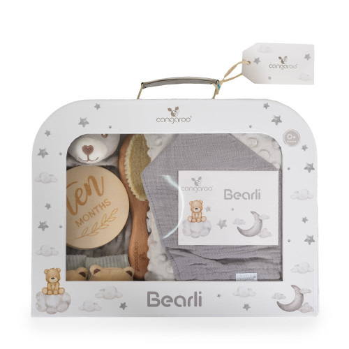 CANGAROO ΣΕΤ ΔΩΡΟΥ 6 ΙΝ 1 BEARLI GREY 3800146272234
