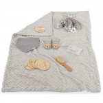 Η φωτογραφία δείχνει Σετ Δώρου Bearli 6 σε 1 από την Cangaroo – Η τέλεια επιλογή για ένα νεογέννητο.