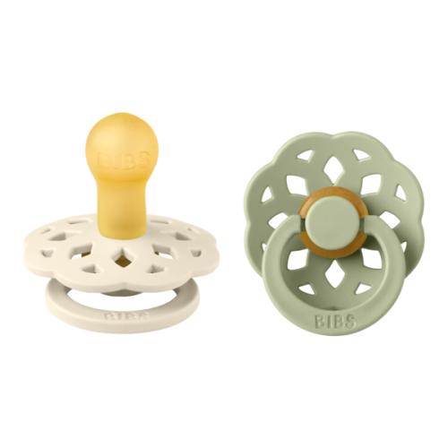 BIBS ΣΕΤ ΠΙΠΙΛΕΣ 2ΤΜΧ – BOHEME – IVORY/SAGE – ΣΤΡΟΓΓΥΛΗ No1 230101