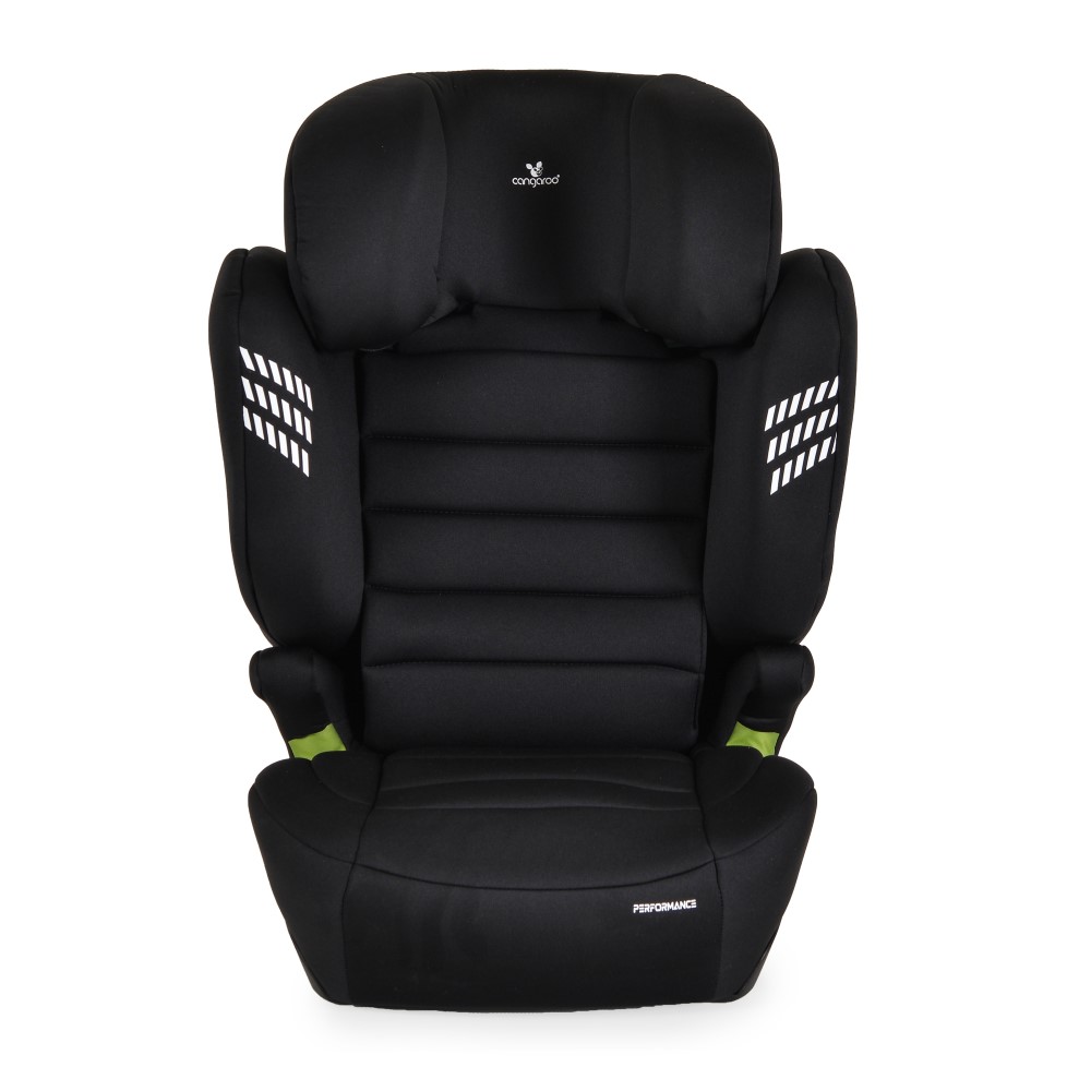 Η φωτογραφία δείχνει Cangaroo, Performance – Αυτοπεποίθηση και Ασφάλεια σε Κάθε ΤαξίδιΣχεδιασμένο για να μεγαλώνει μαζί με το παιδί σας – κατάλληλο για παιδιά ύψους από 100 έως 150 cm (περίπου 3,5 έως 12 ετών)Το κάθισμα αυτοκινήτου Performance της Cangaroo είναι ένα κομψό και λειτουργικό κάθισμα με 