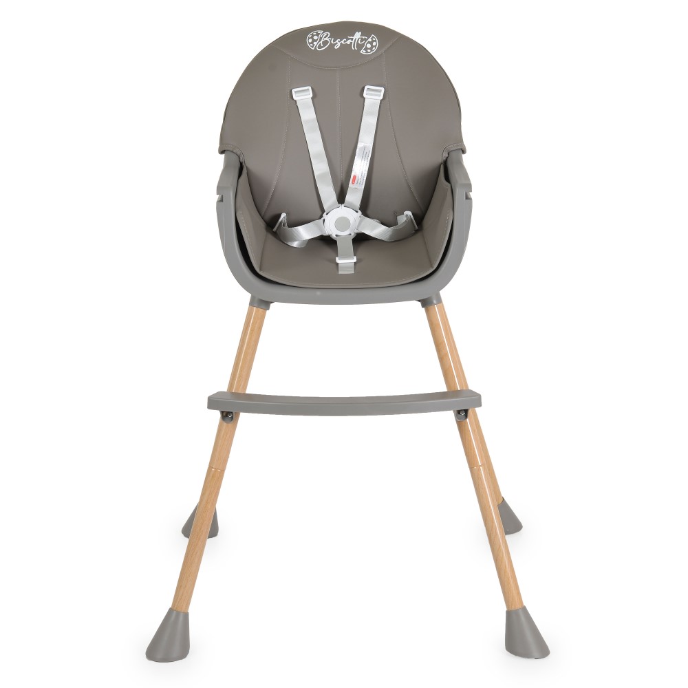 Η φωτογραφία δείχνει Το Biscotti by Moni είναι κάτι περισσότερο από ένα απλό καρεκλάκι φαγητού – είναι ένας έμπιστος σύντροφος στο ταξίδι του παιδιού σας προς την ανεξαρτησία.