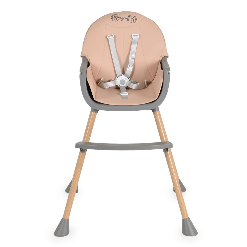 Η φωτογραφία δείχνει Το Biscotti by Moni είναι κάτι περισσότερο από ένα απλό καρεκλάκι φαγητού – είναι ένας έμπιστος σύντροφος στο ταξίδι του παιδιού σας προς την ανεξαρτησία.