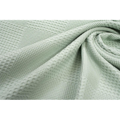 Dimcol Κουβέρτα Πικέ bebe Μονόχρωμη 120X150 Φυστικί 100% Cotton