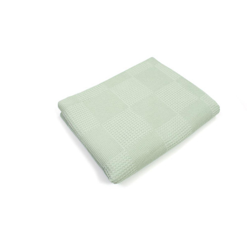 Dimcol Κουβέρτα Πικέ bebe Μονόχρωμη 120X150 Φυστικί 100% Cotton