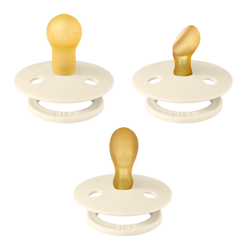 BIBS ΣΕΤ ΠΙΠΙΛΕΣ – TRY IT COLLECTION – IVORY – ΚΑΟΥΤΣΟΥΚ No2 81340
