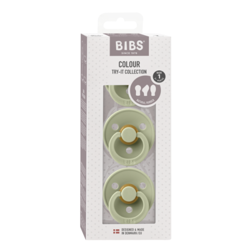 BIBS ΣΕΤ ΠΙΠΙΛΕΣ – TRY IT COLLECTION – SAGE – ΚΑΟΥΤΣΟΥΚ No2 81341