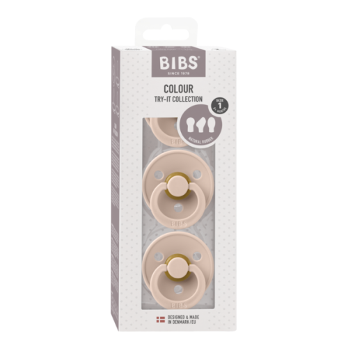 BIBS ΣΕΤ ΠΙΠΙΛΕΣ – TRY IT COLLECTION – BLUSH – ΚΑΟΥΤΣΟΥΚ No2 81342