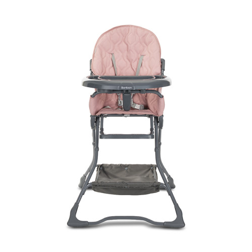 LORELLI ΚΑΘΙΣΜΑ ΦΑΓΗΤΟΥ HIGH CHAIR BONBON ROSE LEATHER 10100312516