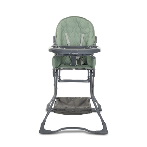 LORELLI ΚΑΘΙΣΜΑ ΦΑΓΗΤΟΥ HIGH CHAIR BONBON GREEN LEATHER 10100312504