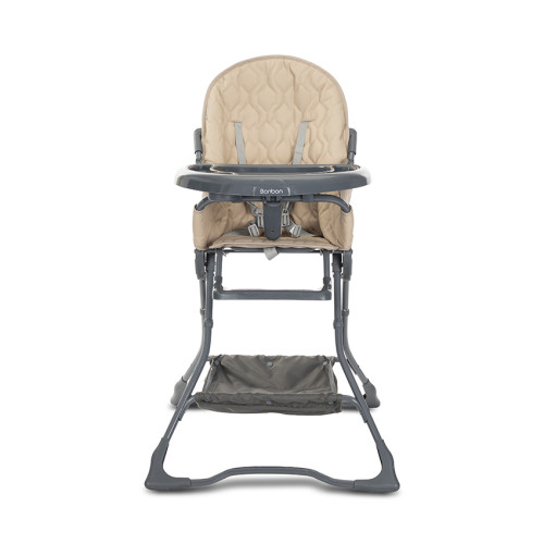 LORELLI ΚΑΘΙΣΜΑ ΦΑΓΗΤΟΥ HIGH CHAIR BONBON BEIGE LEATHER 10100312507