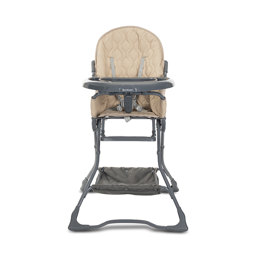 Κατάλληλο για ηλικία 6+μηνώνΚατάλληλο για παιδιά βάρους έως 15 κιλάΜεταλλικός σκελετόςΠλήρως αναδιπλούμενο για εξοικονόμηση χώρουΚαλάθι αποθήκευσηςΑποσπώμενος επάνω δίσκος για εύκολο και γρήγορο καθάρισμαΖώνη ασφαλείας 5 σημείωνΠοτηροθήκηΒάρος: 6.