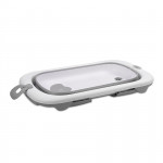 ΠΤΥΣΣΟΜΕΝΟ ΜΠΑΝΑΚΙ ΜΕ ΘΕΡΜΟΜΕΤΡΟ ΤΗΣ ΕΤΑΙΡΕΙΑΣ LORELLIΠτυσσόμενο όταν δεν χρησιμοποιείται για εύκολη αποθήκευση και εξοικονόμηση χώρου στο σπίτιΕνσωματωμένο λαστιχένιο πώμα για εύκολη αποστράγγιση του νερούΑντιολισθητικό στοιχείο στο κάτω μέρος της μπανιέρας για ασφαλή χρήσηΑντιολισθητικά στοιχεία σ